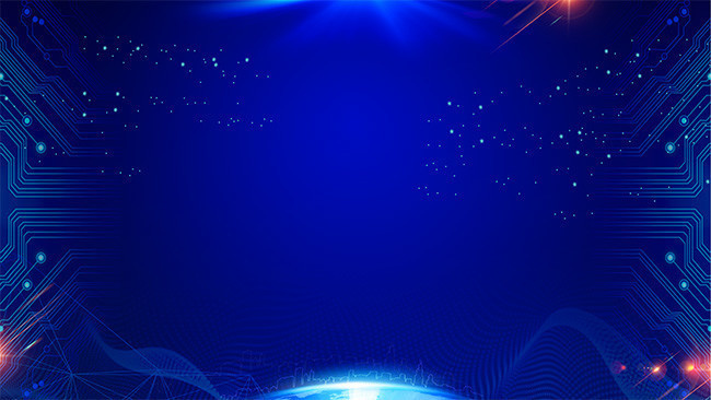 藍(lán)色科技展板 引領(lǐng)未來的視覺體驗